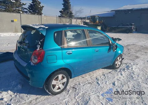 2009 Pontiac G3 z USA, uszkodzony, nr VIN KL2TD66E99B600740